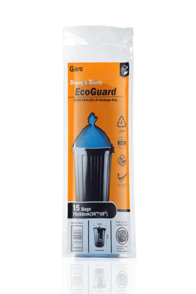 Garo EcoGuard LD Large Garbage Bag – 15pcs (75x90cm)